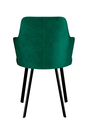 Стул DikLine 345 K13 изумруд, ножки черные