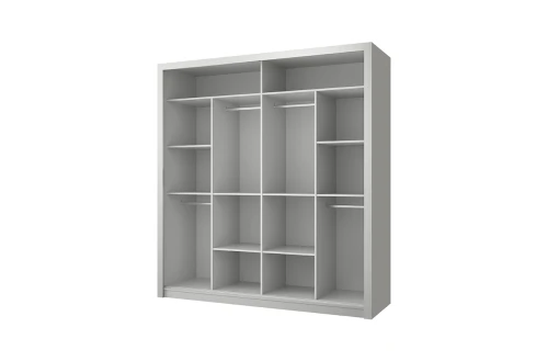 OSLO, Шкаф 203. Цвет СЕРЫЙ