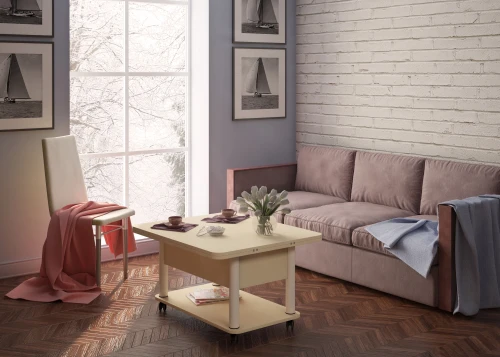 Стол-трансформер Дебют 3, Венге светлый/Ножки белые