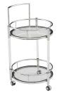 Столик сервировочный Моника ЕТ-221, 54х88 см, акрил/серебро