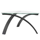 Стол журнальный Гурон 3 чёрный матовый