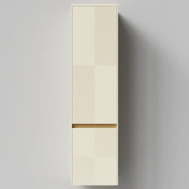 Пенал Аурум 40, пример RAL 1015 Светлая слоновая кость, матовая, подвесной, правый