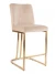 Стул барный Пресли BC-3024, бежевый/матовое золото