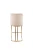 Стул барный Пресли BC-3024, бежевый/матовое золото
