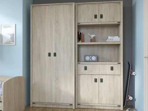 Шкаф «Валенсия» 2д, Дуб сонома