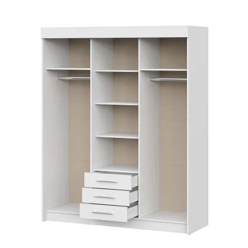 Шкаф-купе Фортуна, белый