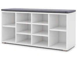 Тумба «Аризона», Ателье светлый/белый