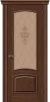 Межкомнатная дверь шпон BRAVO Амальфи Т-32 (Виски) Худ.