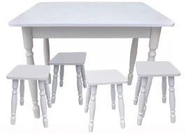 Комплект СМ ДСП прямоугольный белый