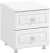 Тумба прикроватная Монако МН-26 белое дерево