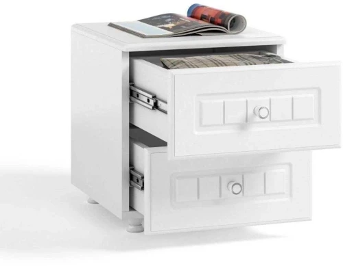 Тумба прикроватная Монако МН-26 белое дерево