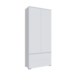 Шкаф для одежды и белья Плейона, белый