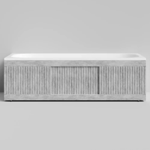 Экран-купе Тач 1800, 3 раздвижные двери, Горный камень ПВХ 57807