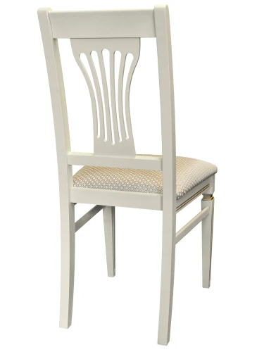 Стул Анри слоновая кость/золото, Атина ваниль