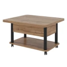 Стол-трансформер Джокер дуб вотан/черный