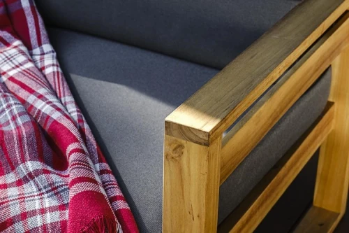 Диванный комплект из акации BOOKA с обеденным столом  Joygarden