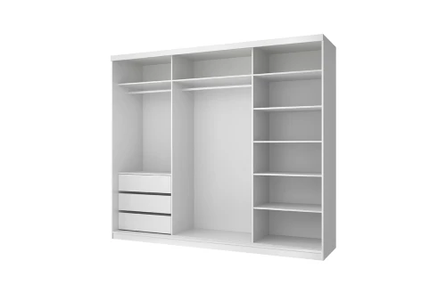 OSLO, Шкаф 250. Цвет БЕЛЫЙ