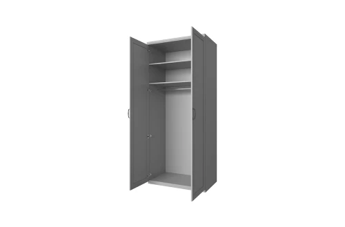 VALENCIA, Шкаф 2DG. Цвет СЕРЫЙ