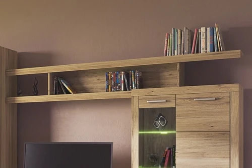 Полка 2NB, OSKAR , цвет дуб Санремо