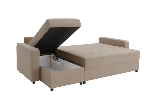 МЯГКАЯ МЕБЕЛЬ, Диван угловой CARMEN. Цвет SIMPLE 5