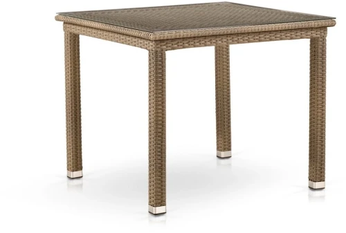 Комплект плетеной мебели T257B/Y380B-W65 Light Brown (4+1)