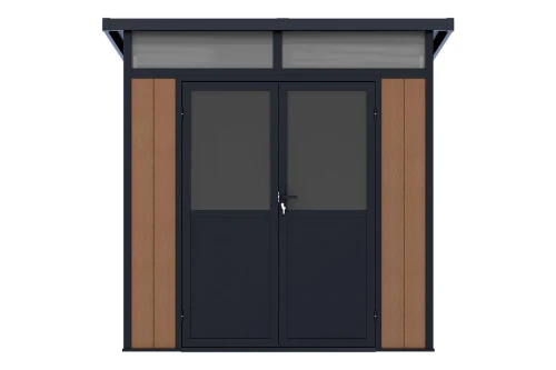 Садовое строение из ДПК Defender 7х7 (4.24 кв.м)