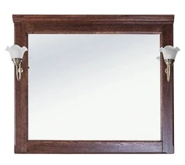 Зеркало Дубини 105, со светильником, венге