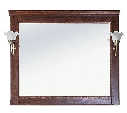 Зеркало Дубини 105, со светильником, венге