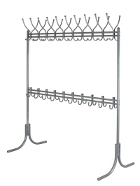 Вешалка напольная М 12М металлик