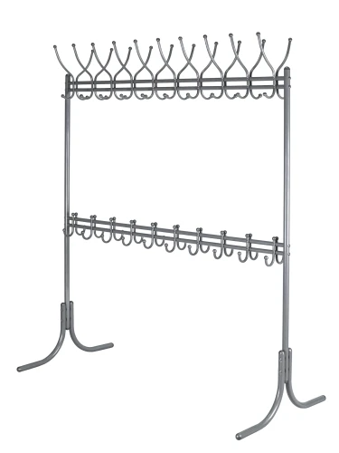 Вешалка напольная М 12М металлик