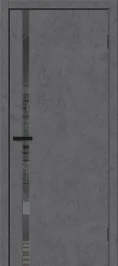 Межкомнатная дверь mr.wood Браво-1.55 Slate Art Mirox Grey
