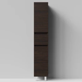 Пенал Бест 35 (2 двери, 1 ящик) напольный, Палисандр ПВХ 43101, левый