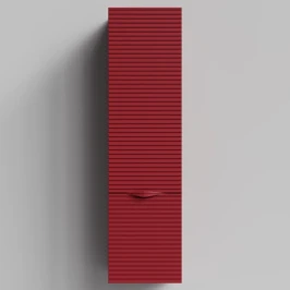 Пенал Эйфория 40 F7, пример RAL 3004 Пурпурно-красный, матовая, подвесной, левый