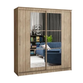 Шкаф-купе Элегант №3 2,0 м, Ясень шимо темный