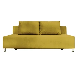 Еврокнижка Парма Люкс велюр желтый