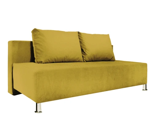 Еврокнижка Парма Люкс велюр желтый