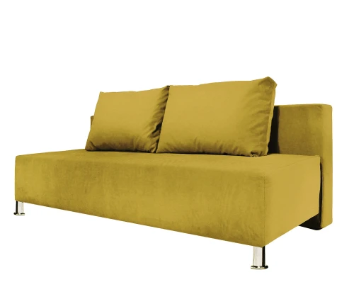 Еврокнижка Парма Люкс велюр желтый