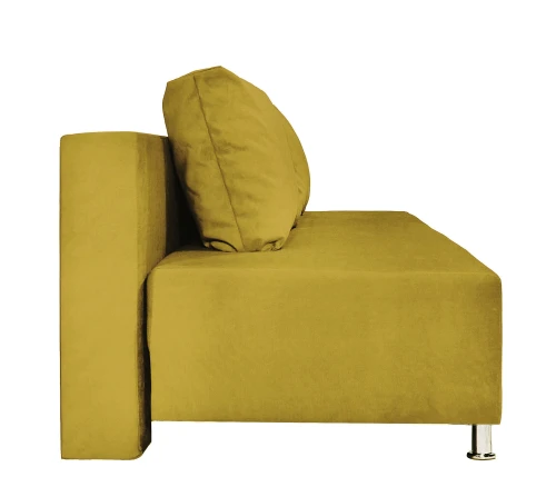 Еврокнижка Парма Люкс велюр желтый