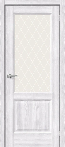 Межкомнатная дверь экошпон Неоклассик-33 Riviera Ice White Сrystal