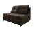 Диван аккордеон Марс Мини велюр коричневый 140