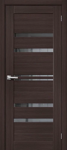 Межкомнатная дверь экошпон mr.wood Браво-30 Wenge Melinga Mirox Grey