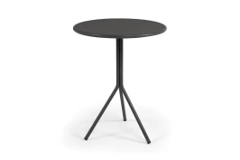 "Мохито" стальной круглый стол Ø60см, цвет темно-серый