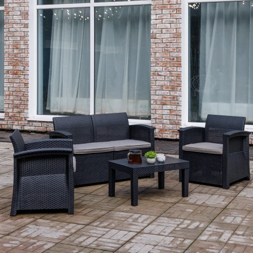 Комплект мебели LILY с двухместным диваном