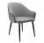 Стул DikLine 440 TW09 светло-серый, ножки черные