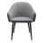 Стул DikLine 440 TW09 светло-серый, ножки черные