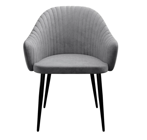 Стул DikLine 440 TW09 светло-серый, ножки черные