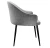 Стул DikLine 440 TW09 светло-серый, ножки черные