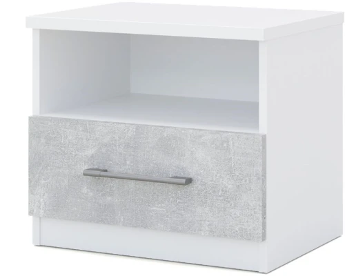 Тумба Аврора (комплект 2шт.), Белый/ателье светлый