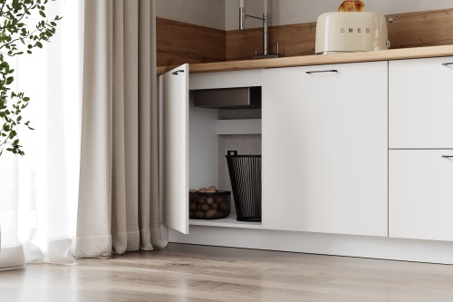 Готовая кухня КГ 2400 ПВХ, Белый софт матовый Арника РМ в.4