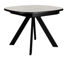 Стол DikLine B110 Хромикс белый/опоры черные